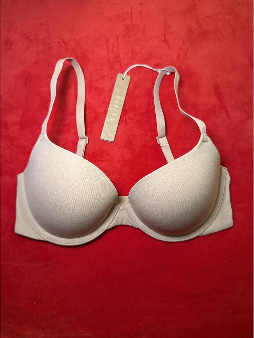 Skims Fits Everybody Push Up Demi Bra Color Ochre Size 32C